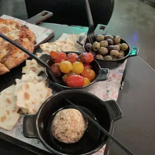 Jingle Ball- the marinated tomatoes were sooo good!