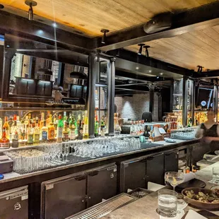 The bar