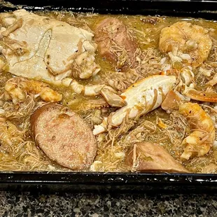 Seafood Gumbo.