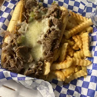Philly Cheesesteak Sandwich