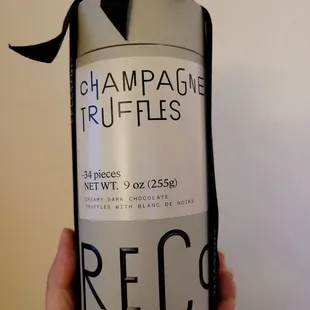 Champagne Truffles for 34 pieces $50