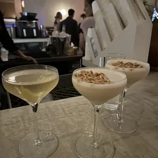 Martini, cereal milk