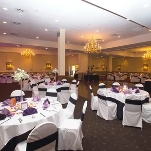 Our reception set up