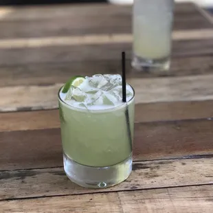 Cucumber Margarita.