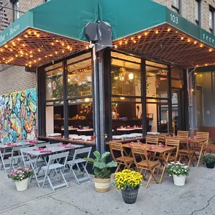 Beautiful outside sitting