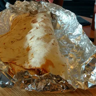 The legendary 5 pound breakfast taco!