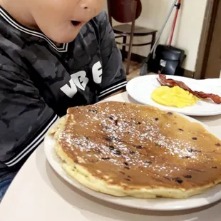 Chocolate Chip Pancake!