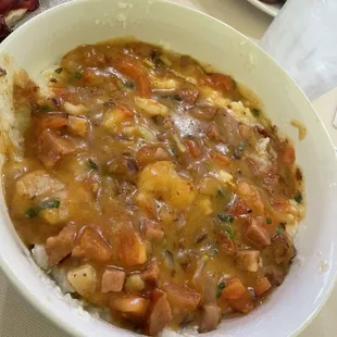 Shrimp &amp; Grits . Delicious!