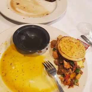 I ate half &amp; boxed half