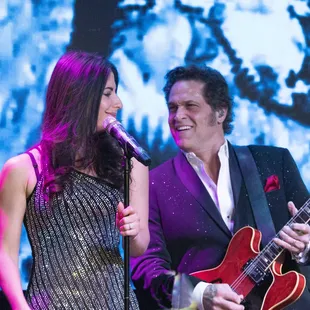 Reckless In Vegas BG singer Roni Meron and Frontman Michael Shapiro