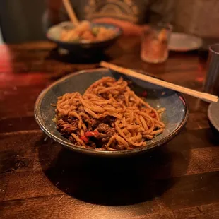 Ma La Braised Beef Cheek Noodle