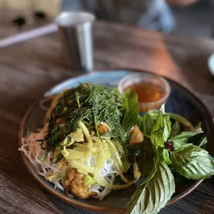 Seared Turmeric Rockfish with Banh Hoi