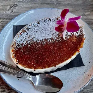 Vietnamese coffee crème brûlée