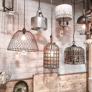 We have some unique and fun lighting