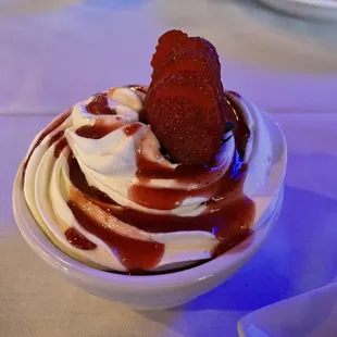 Strawberries and cream