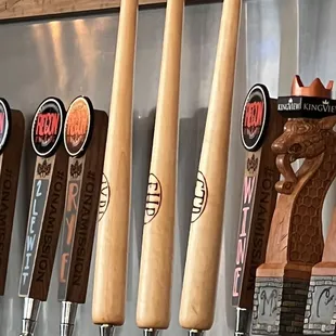 Baseball taps for 3 hazy 8% IPA's