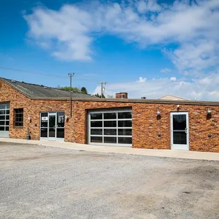 the outside of the building
