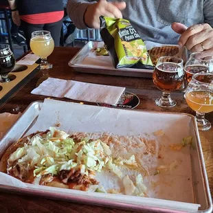 Good food good beer.