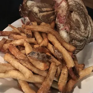 Reuben with fries