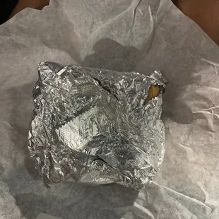 Wrapped up hotlink sandwich