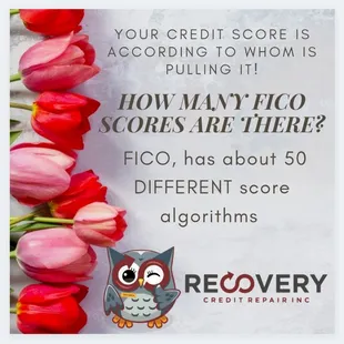 #your #credit #score #is #according #to #whom is #pulling #it

#didyouknow #getintheknow #ficodiva #recoverycreditrepair