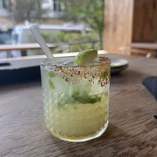 Virgin spicy margarita
