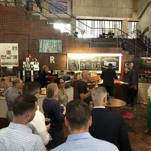 Our coffee during our afternoon celebration!