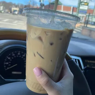 Caramel Iced Latte