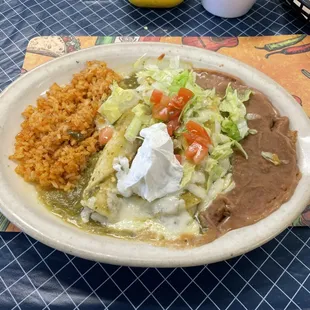 Chicken Enchiladas