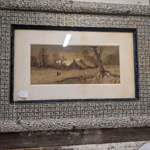 Another Raphael Beck Watercolor Old and Rare