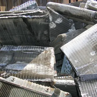 Condensers, radiators