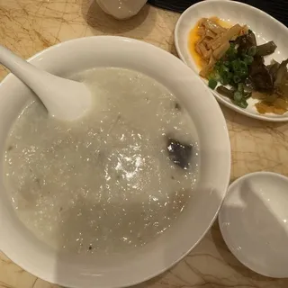 Pork & Preserved Egg Congee - -----