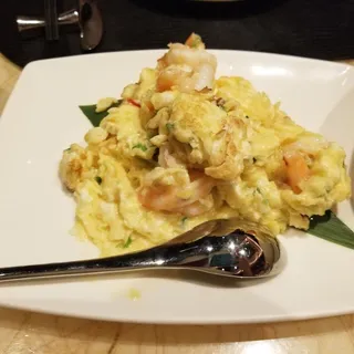 Scrambled Eggs with Shrimp - -----