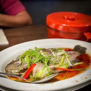 steamed fish