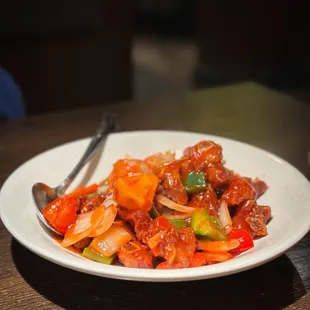 Sweet and sour ribs