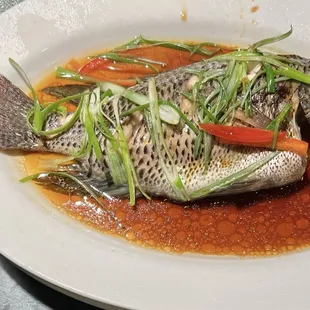 Steamed Tilapia