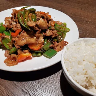 Hunan Style Fried Pork