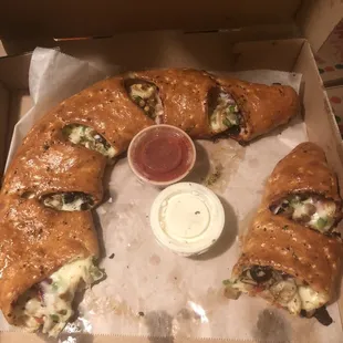 a pizza in a box