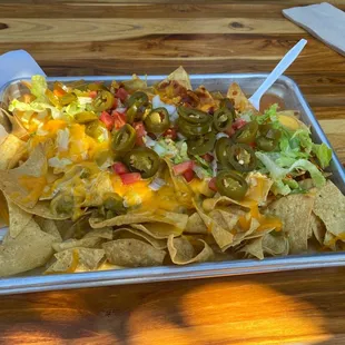 nachos, food