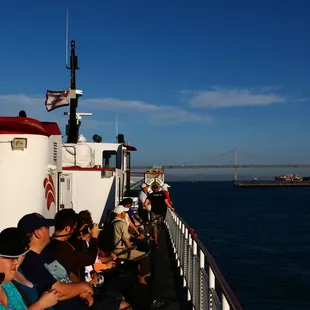 The sunset cruise offers sights &amp; views and more not seen from a helo nor a car!