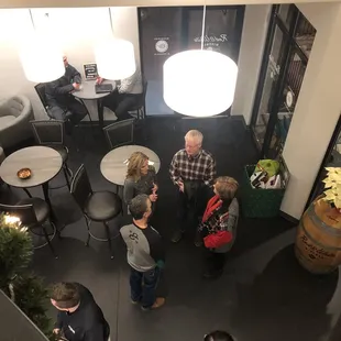 View from the balcony