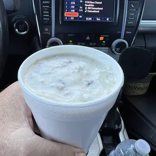 Morning (not mocha) country gravy... no biscuits!