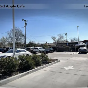 Parking lot is relatively small for how popular this local restaurant is. Don't be surprised if there are no spots available.