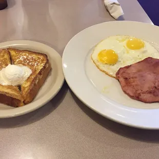 Mr. Jones plate....Breakfast for dinner!