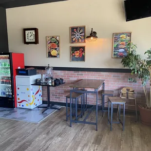 We installed a second TV for your viewing pleasure with cold beverages stocked in the cooler next to the complimentary water station.