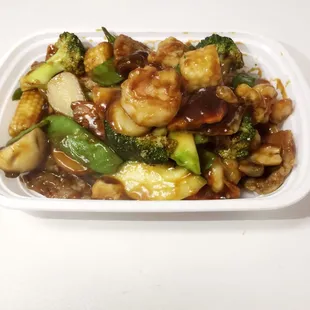 Shrimp with mix vegetable