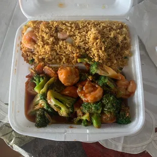 Broccoli Shrimp (yummy)