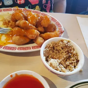 Orange chicken