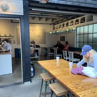 interior, sushi and sashimi