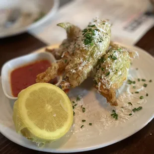 Omg...squash blossoms were soooo good!!